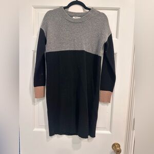 Madewell color block Knit Sweater dress